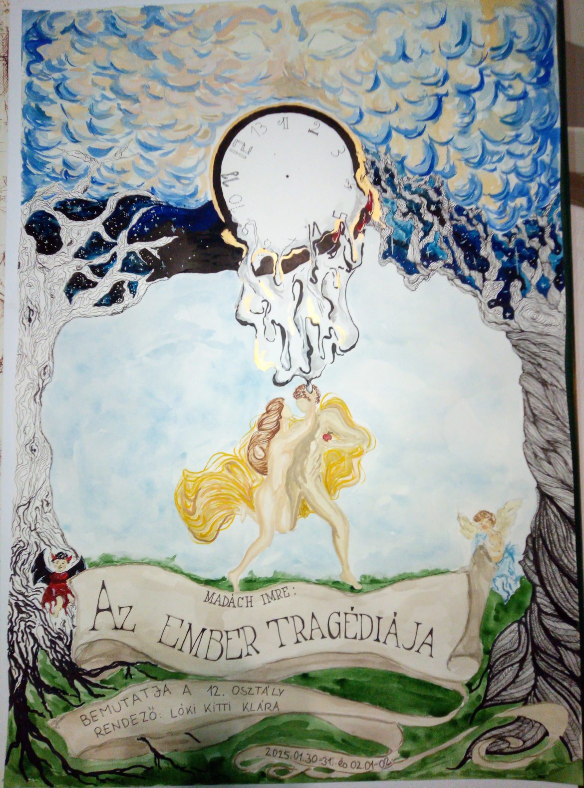 Meghívó a 12 osztály színházi előadására!